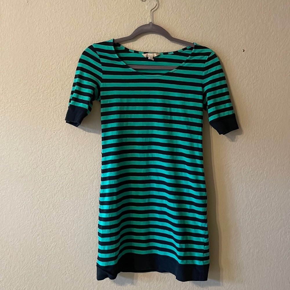 Banana Republic Striped T-shirt Dress